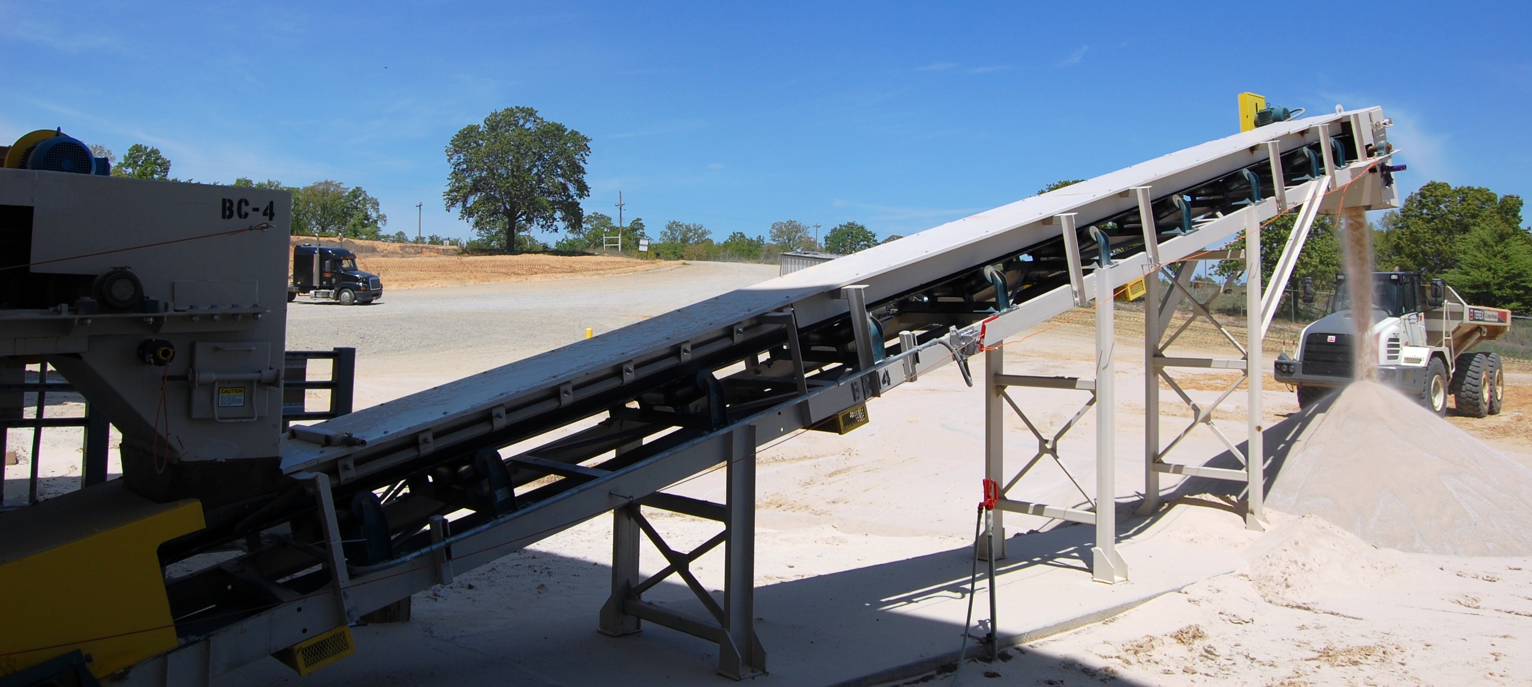 CONVEYOR AT SANDPLANT